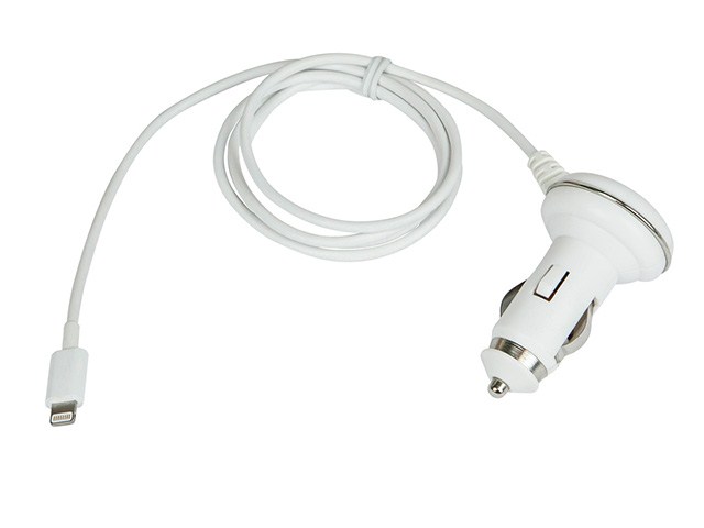 iPhone 5 Car Charger with Lightning Connector for iPad iPhone